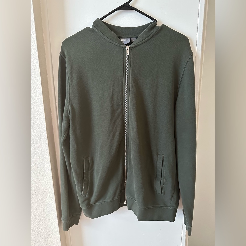 ASOS M Mens olive green bomber jacket
